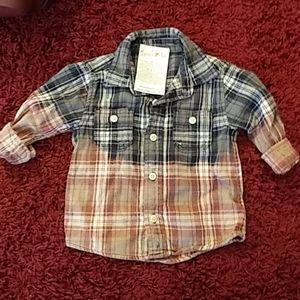 Kids flannel shirt